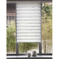 Штора Затемняющая рулонная ДеньНочь 42 x 100 см белый LA REDOUTE INTERIEURS  фото, kupilegko.ru